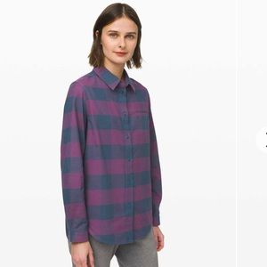 Lululemon Full Day Ahead Shirt